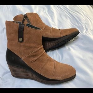 The North Face Bridgeton wedge zip boots